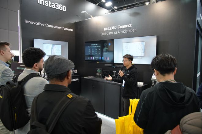 机Connect 斩获全球顶级专业视听展会大奖开元棋牌影石Insta360 AI双摄会议一体(图7)